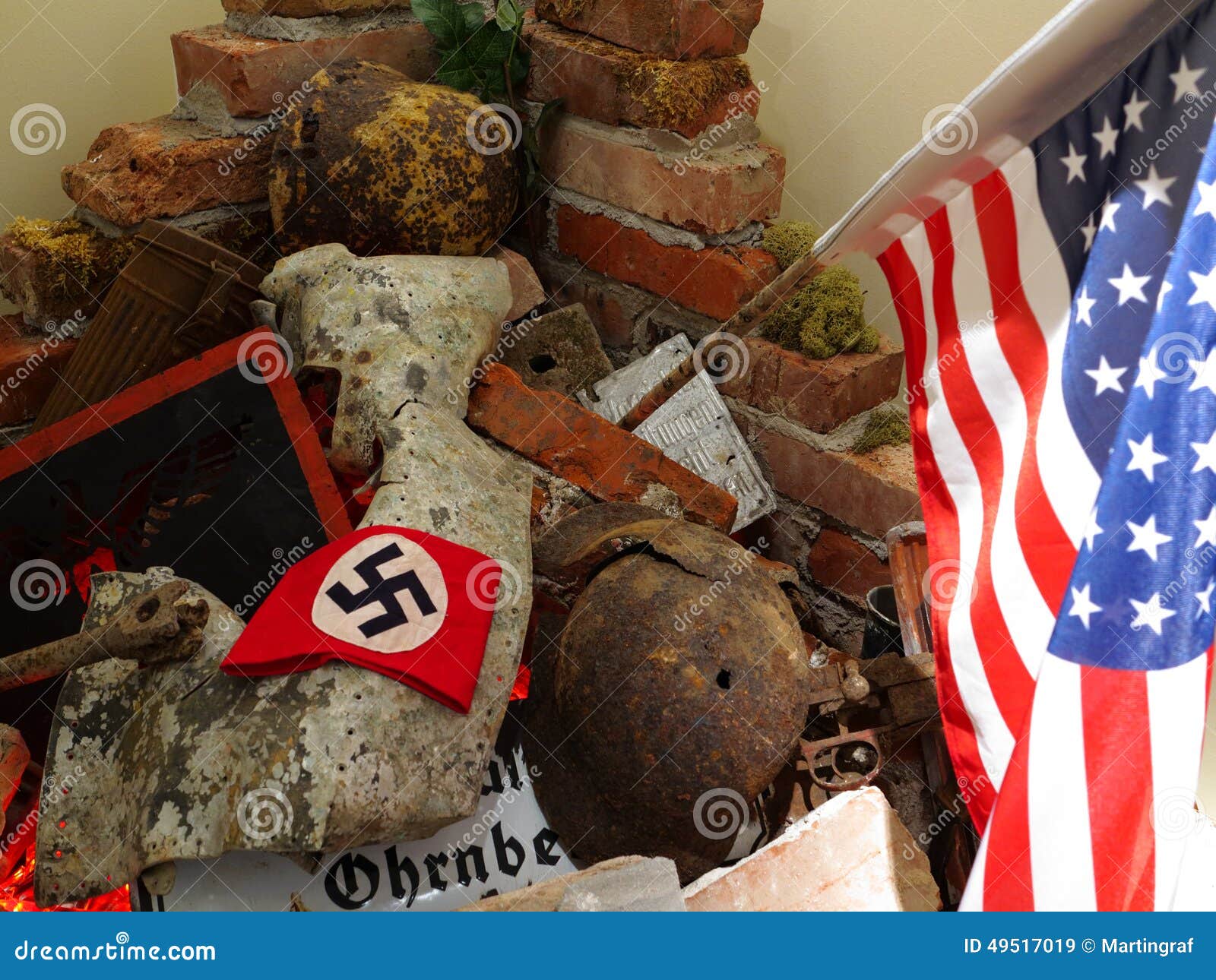 Conmemoración De Los Escombros De La Segunda Guerra Mundial Imagen de  archivo editorial - Imagen de americano, museo: 49517019