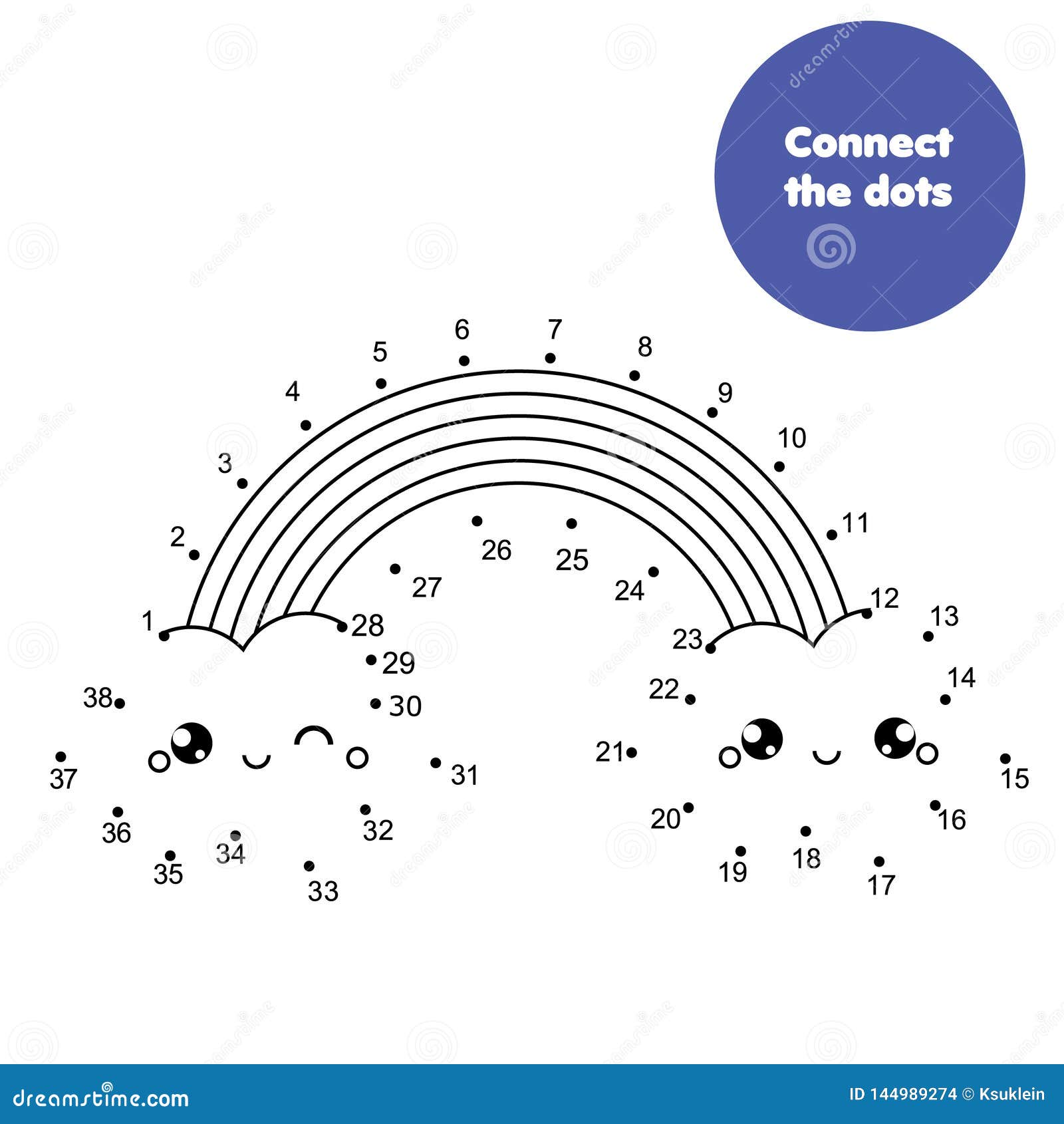 Connect The Dots Dot To Dot Game Free Printables For - vrogue.co