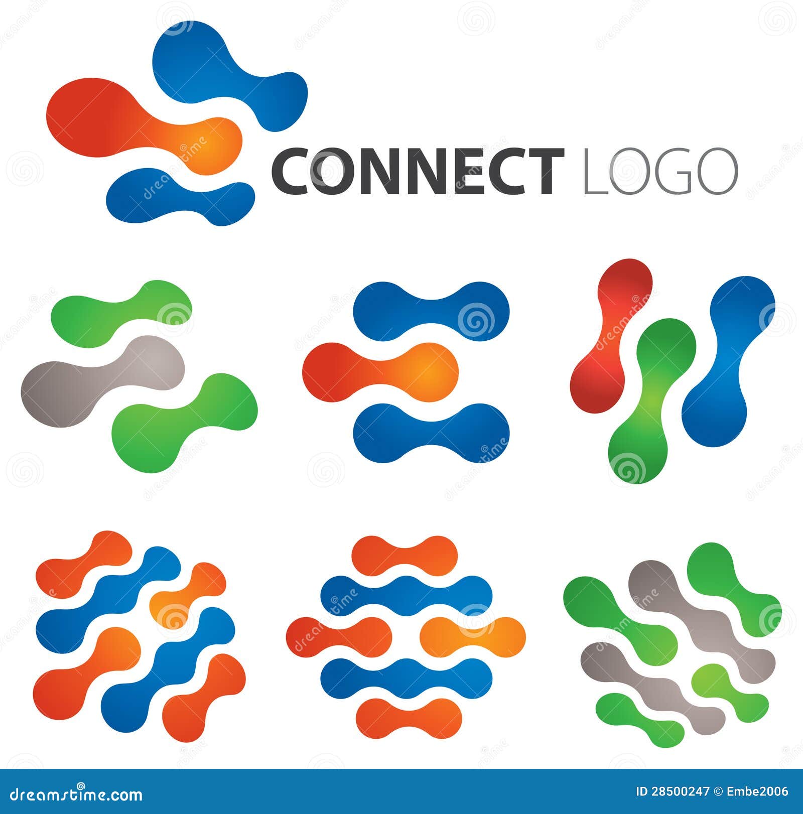 Connect Logo stock vector. Illustration of corporate - 28500247