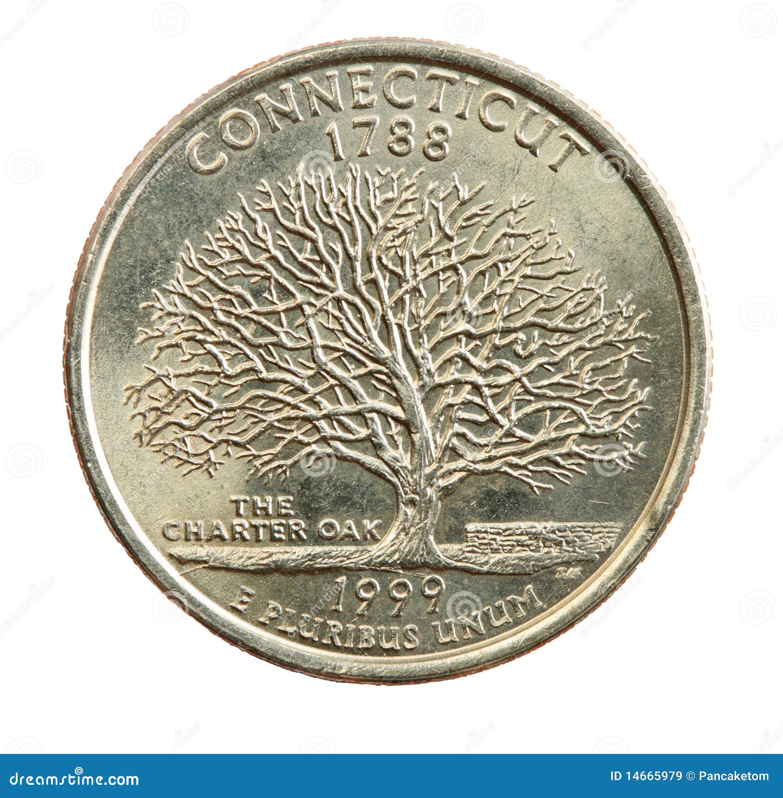 Connecticut Quarter Royalty Free Stock Images Image 14665979