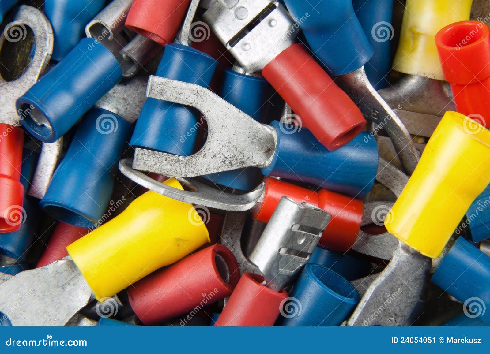 Connectors for the Electrical Installation in Cars Stock Image Image