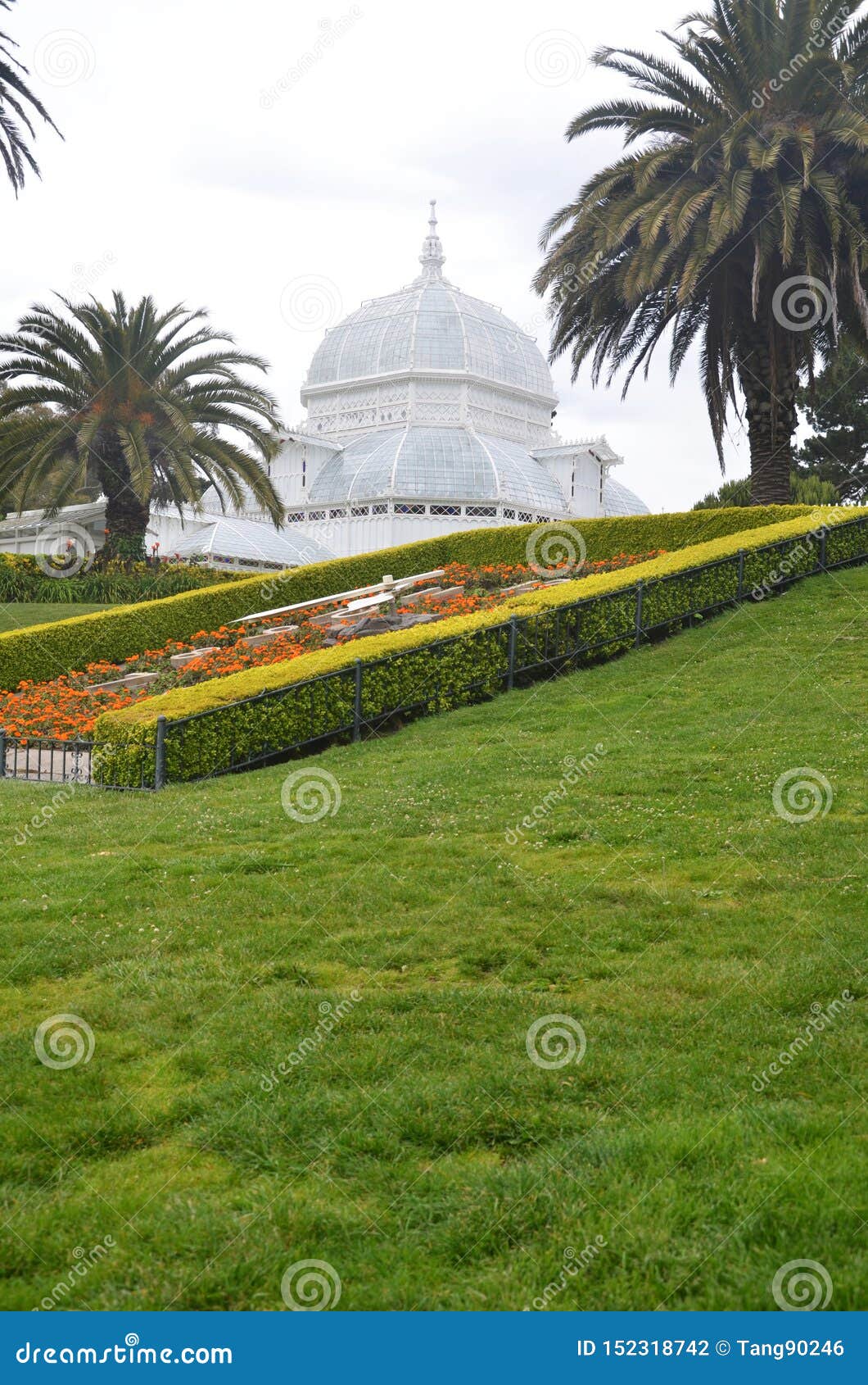 Conservatory Of Flowers In Golden Gate Park Editorial Photography