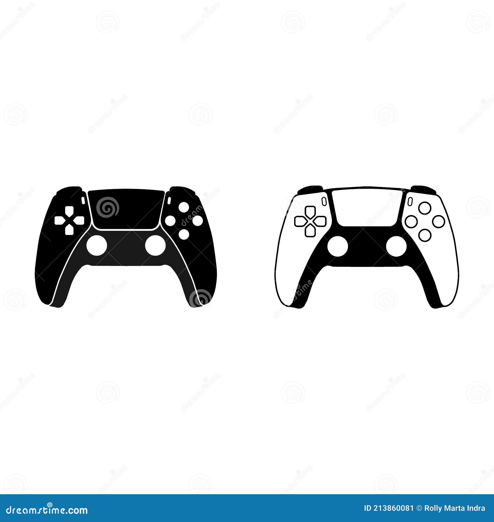 Gamepad de desenho de uma linha única de consoles de jogos conceito de jogo  esports design de desenho de linha contínua ilustração em vetor gráfico