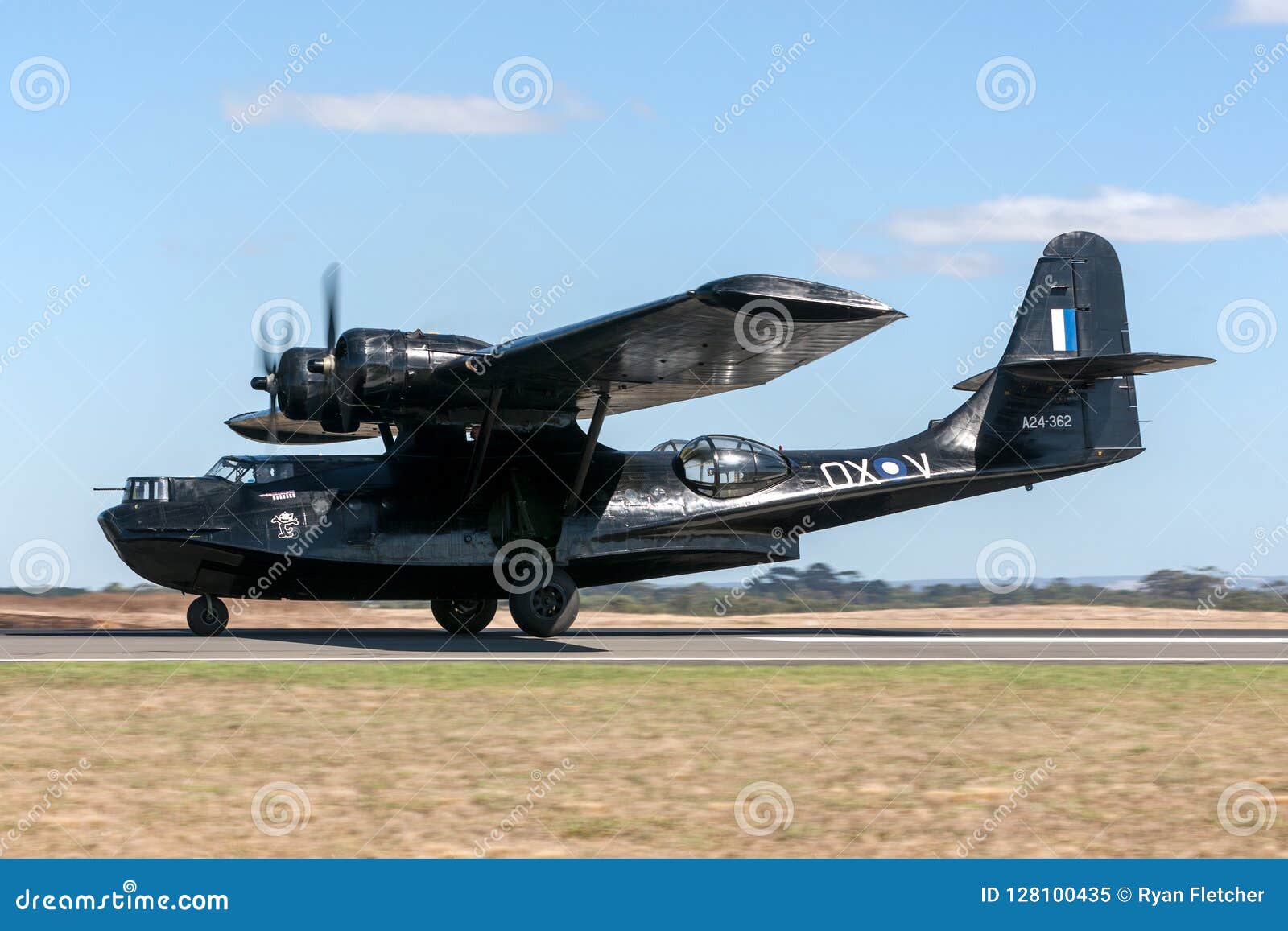 Consolidated PBY  Catalina  Flying Boat VH PBZ Wearing The 
