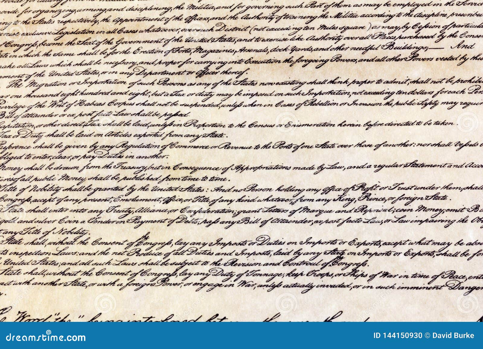 Download Constitution United States America History Written Background Stock Photo - Image of history ...