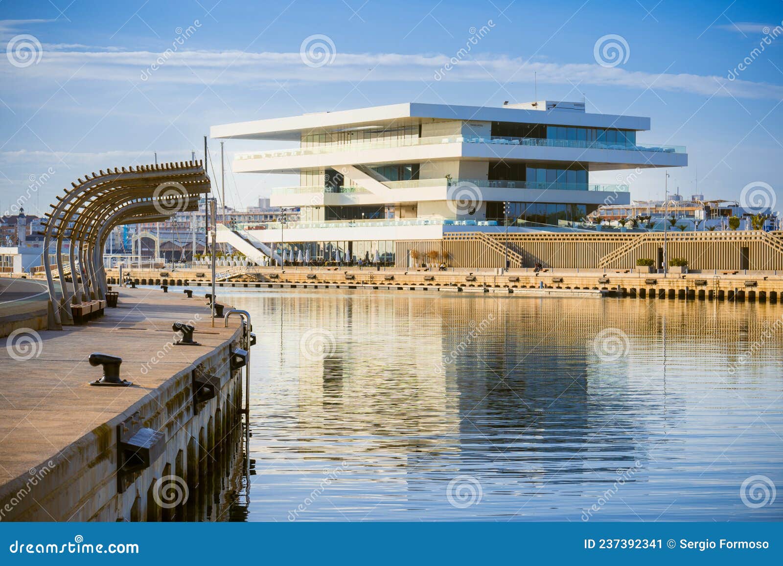 Construção De Veles E Aberturas Em Marina Valencia Espanha Foto Editorial -  Imagem de futurista, projetado: 237392341