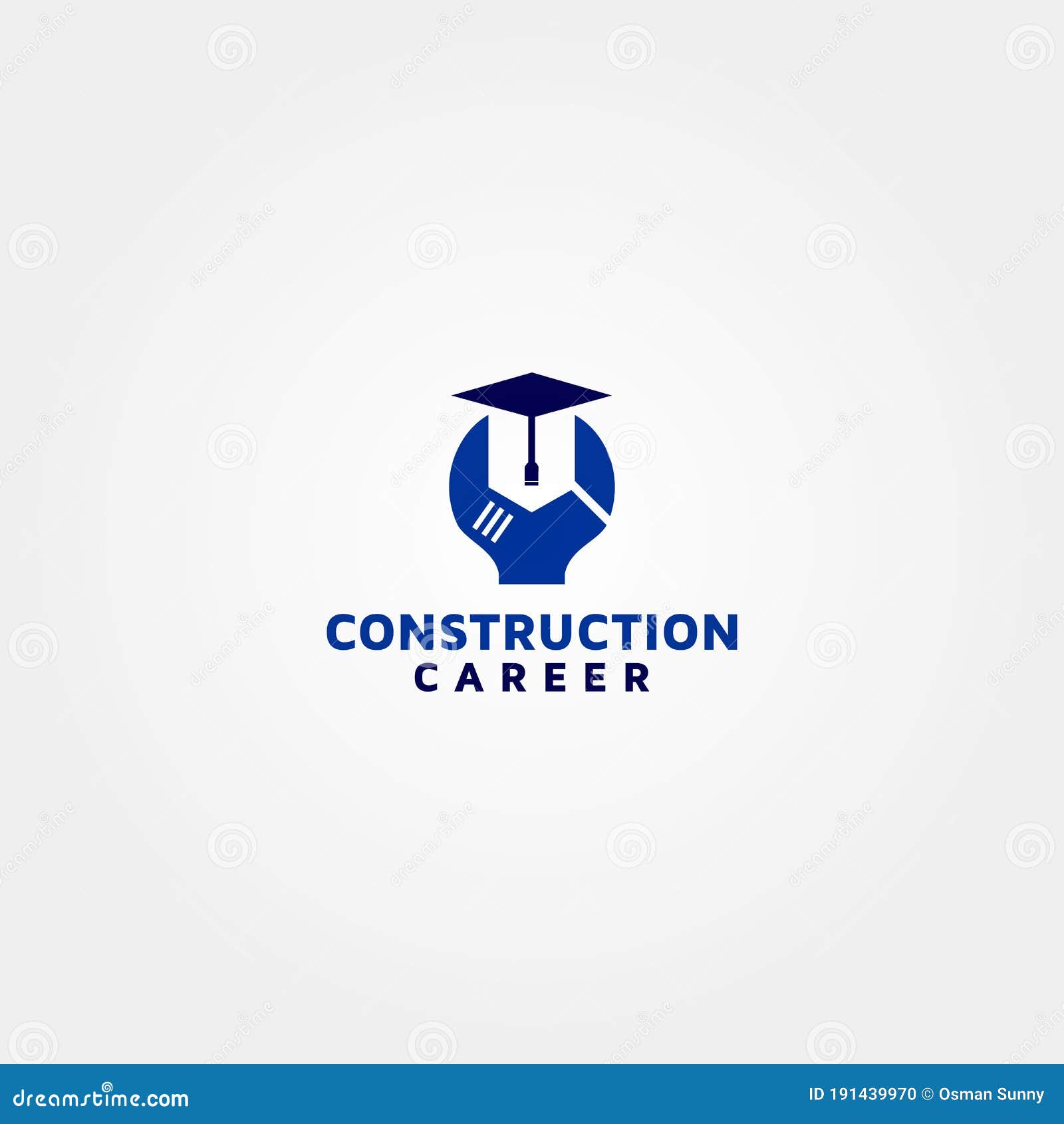 Construction Career Vector Logo Design Template Idea and Inspiration Stock  Vector - Illustration of entrepreneur, builder: 191439970, image size:1600x1690
