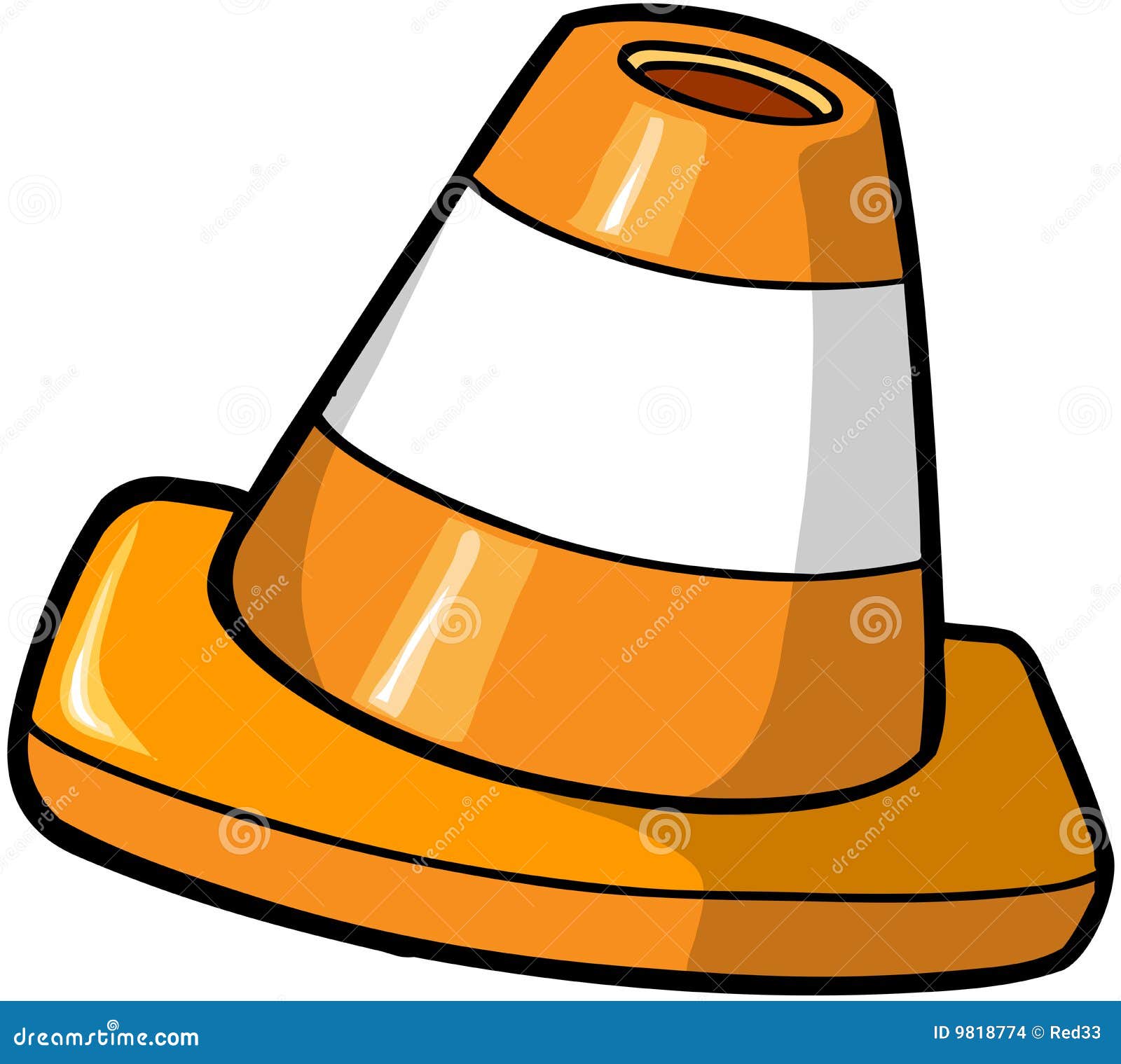 Download Construction Cone Vector Illustration Stock Vector ...