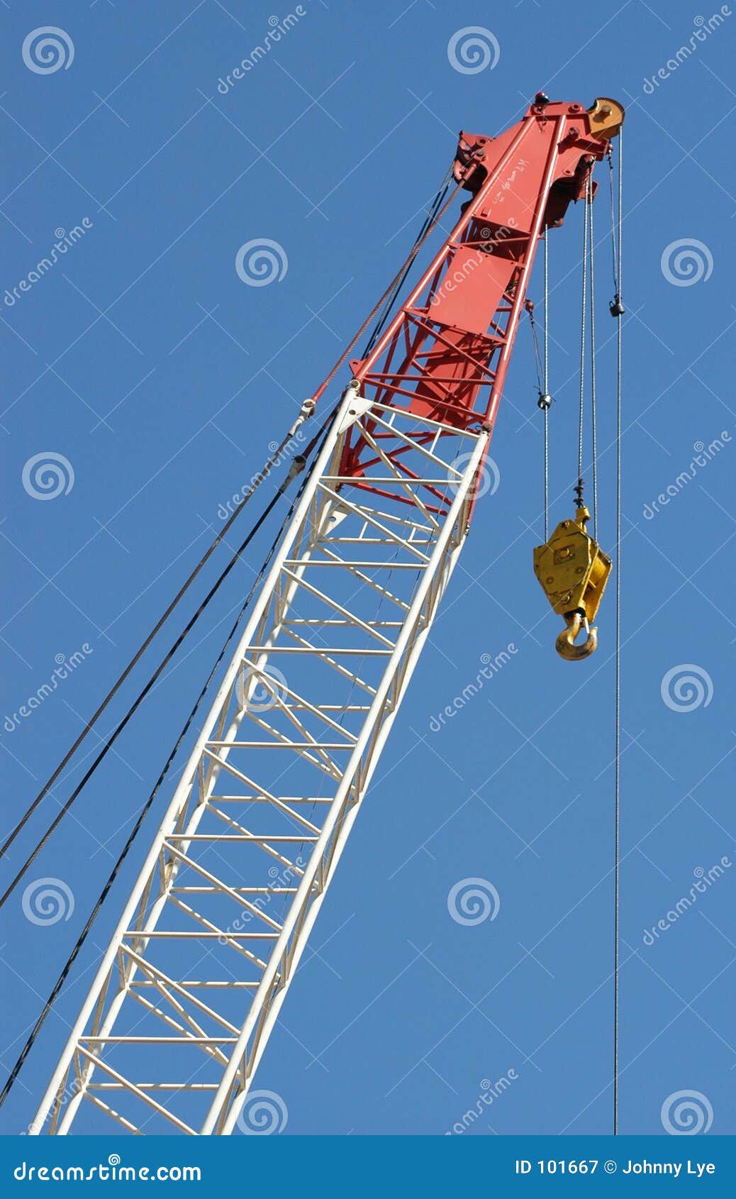 Construction Cranes stock image. Image of machine, lift 101667
