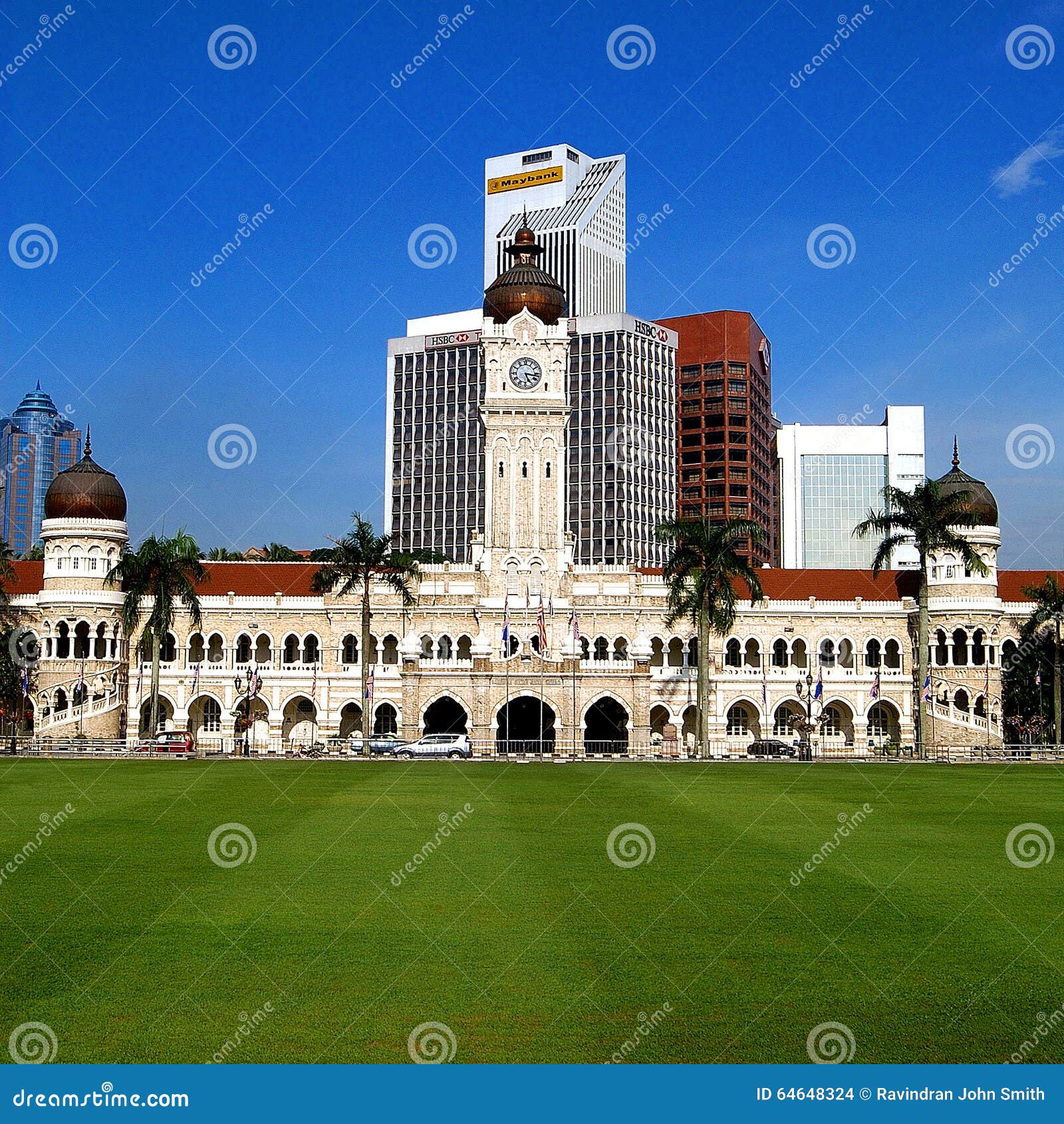 Construction D'Abdul Samad De Sultan Image stock éditorial Image du