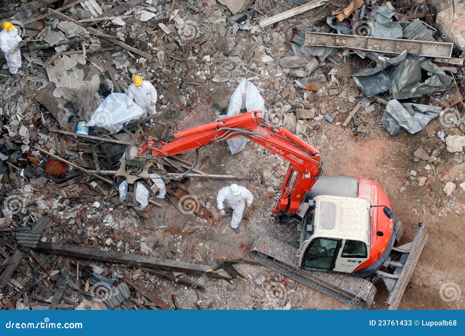 Construction Demolition Debris Removal Editorial Stock Photo Image of