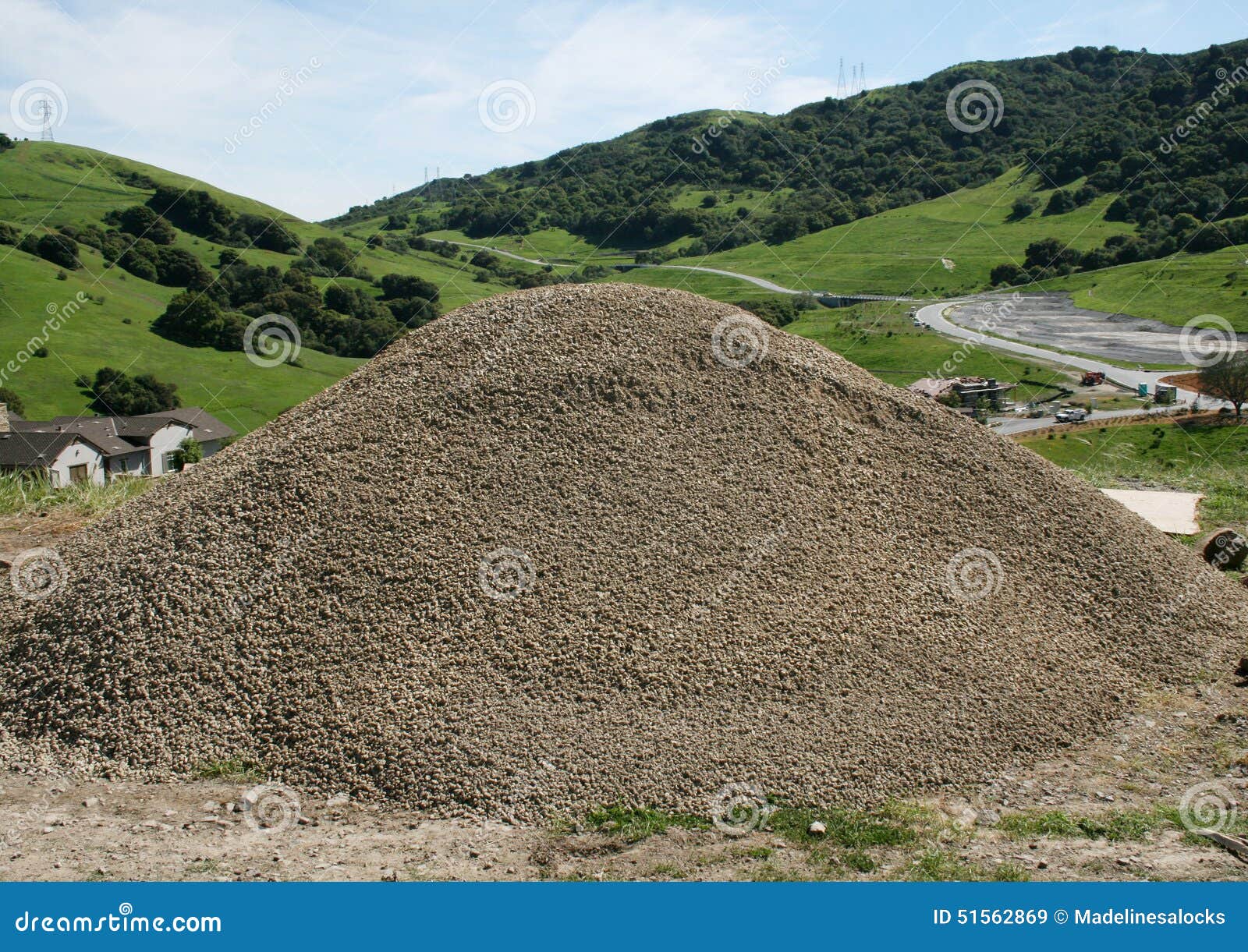 Construction dirt stock image. Image of excavation, construction 51562869