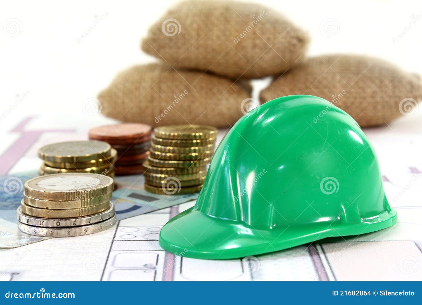 Construction financing stock photo. Image of construction 21682864