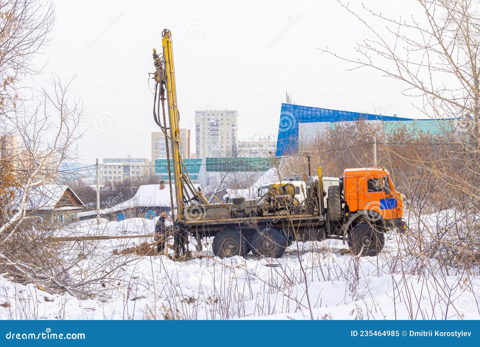 Before Construction, Geological Studies of the Structure and Depth of