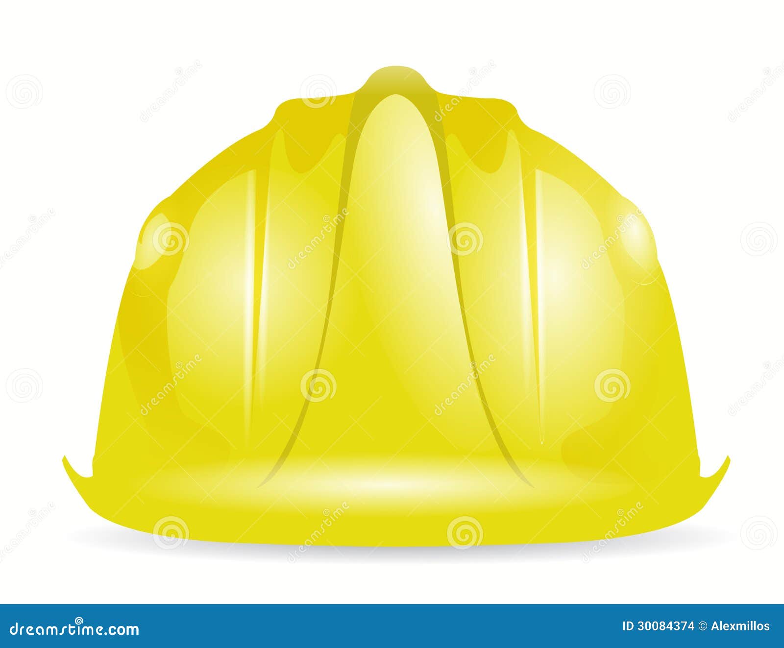 Construction Helmet Illustration Stock Illustration Illustration of