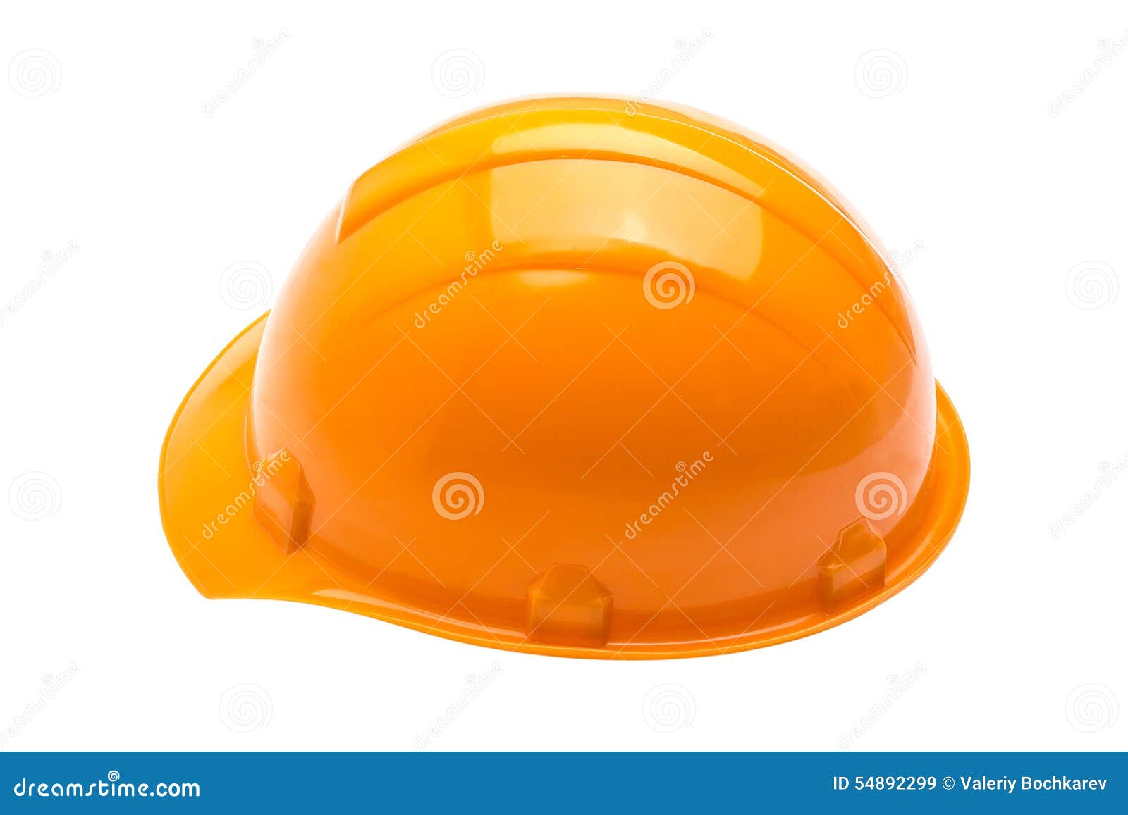 Construction Helmet. Isolated Over White Stock Image Image of protect