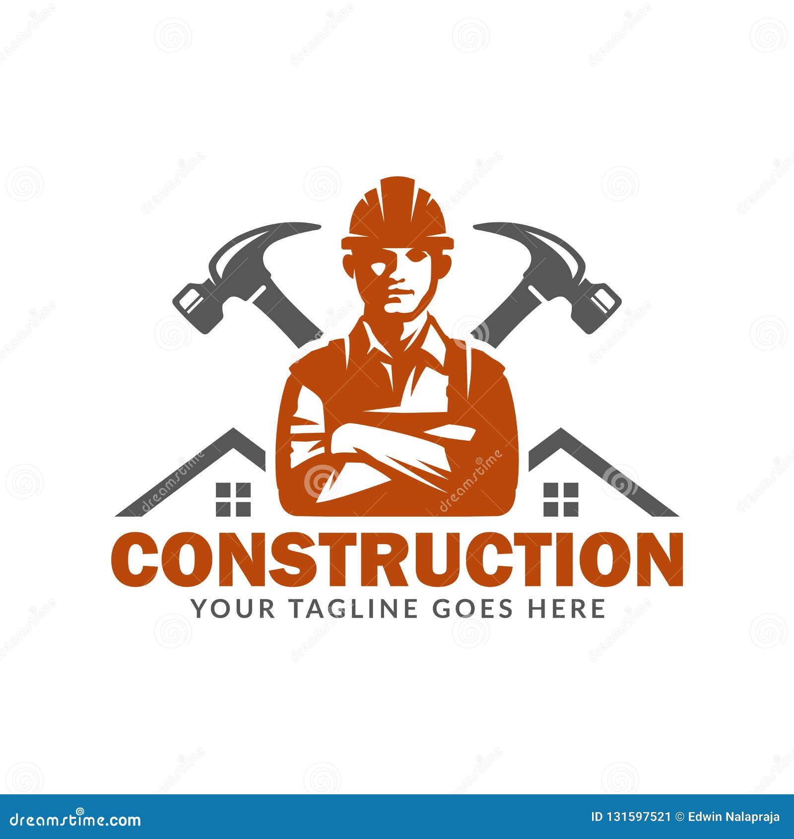 Construction Logo Template, Suitable For Construction Company Brand ...