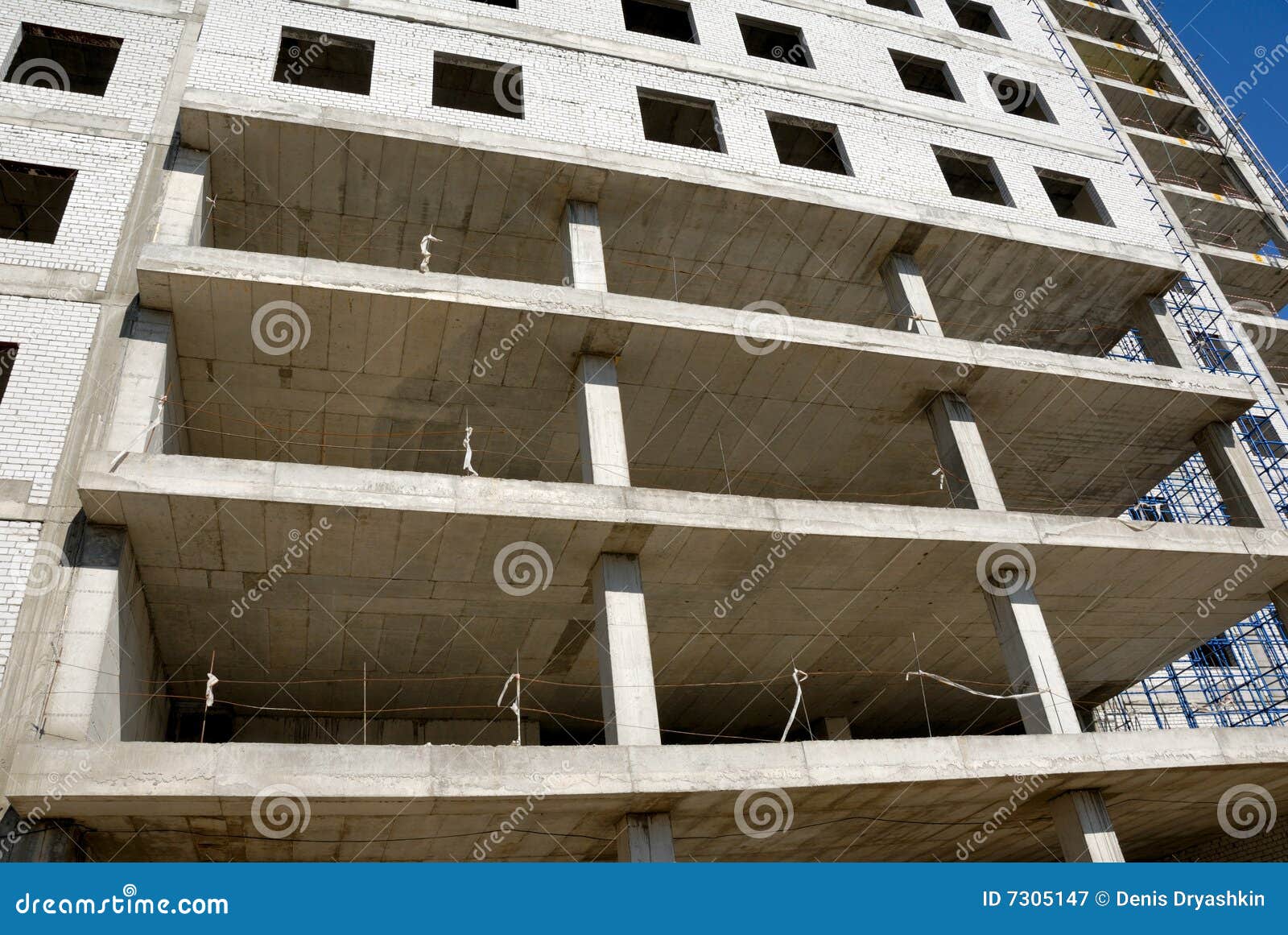 Construction of Office Building Stock Image Image of build, business