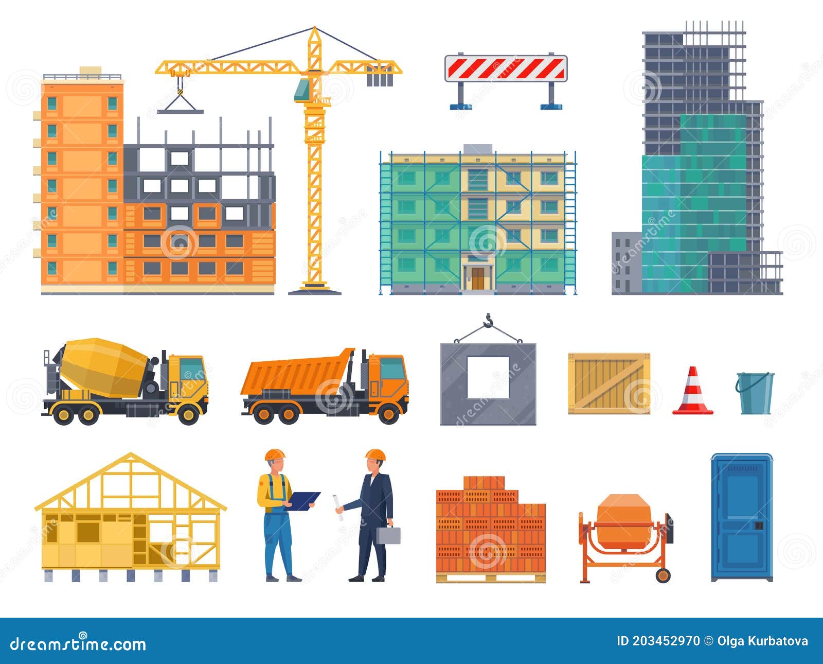 construction process of a building pdf