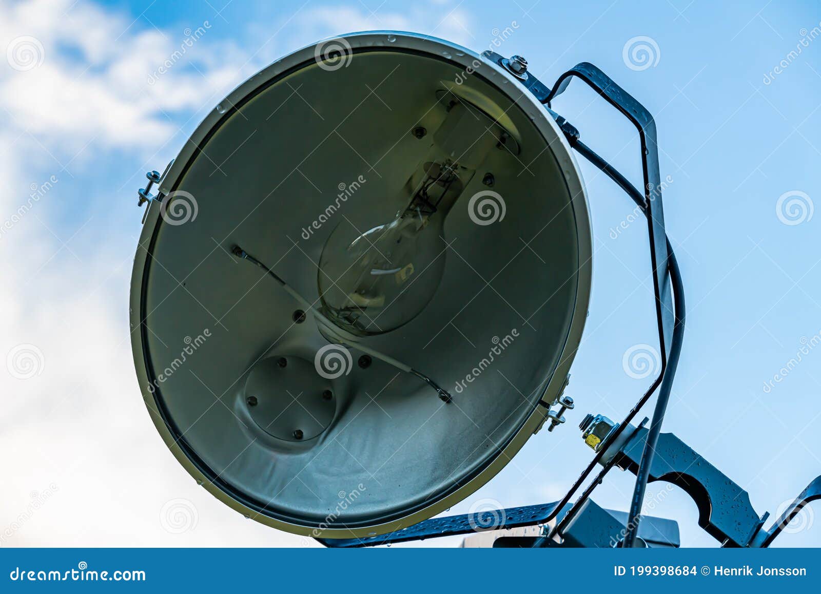 Construction Site Flood Lights Stock Photo Image of floodlight, flood