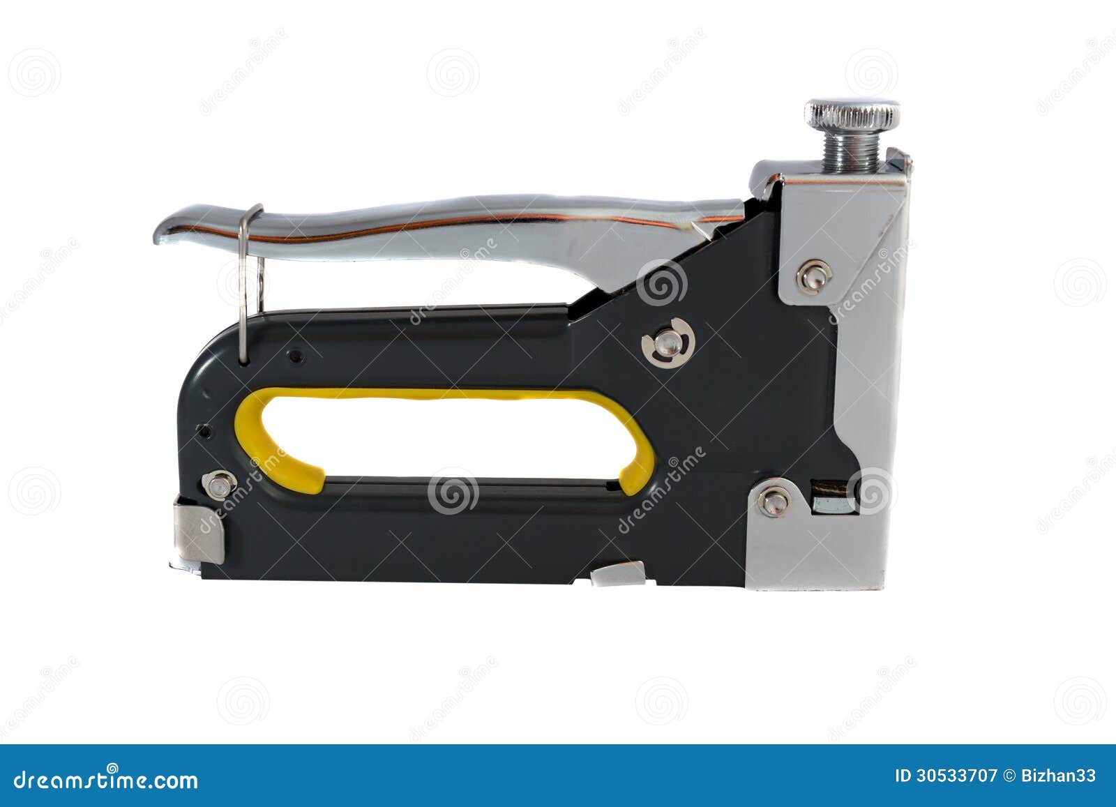 Construction stapler stock image. Image of carpenter 30533707