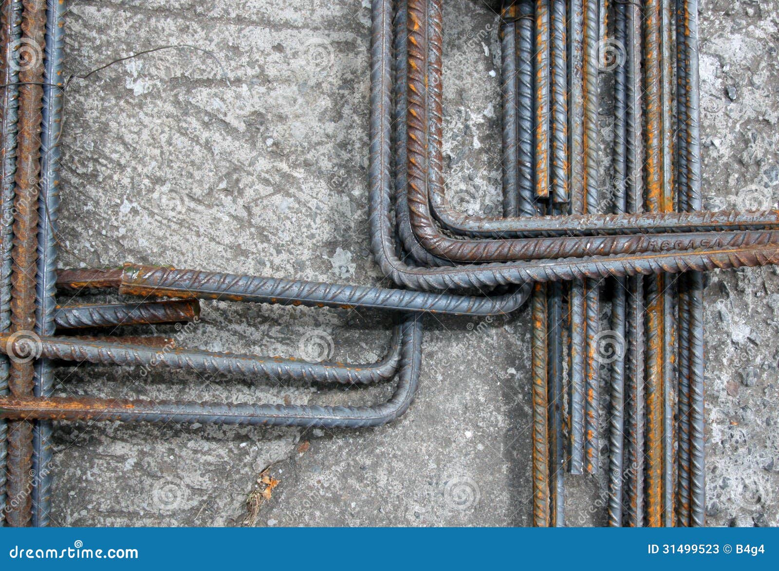 Construction steel bars stock image. Image of work, working 31499523