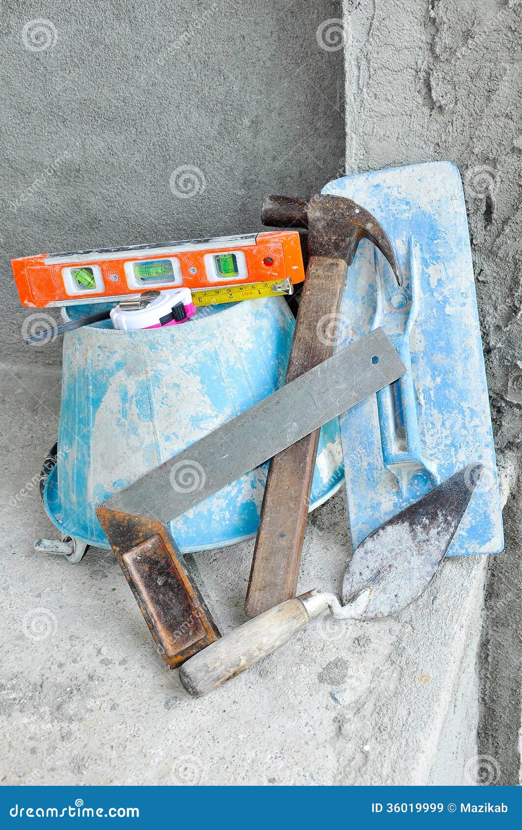 Construction tool stock image. Image of level, masonry 36019999