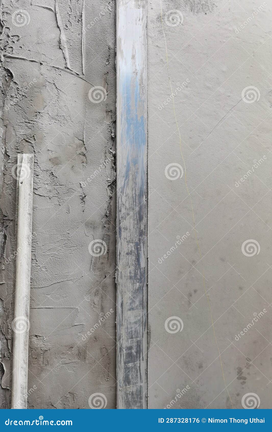 Construction Tools on Concrete Wall Stock Photo Image of material