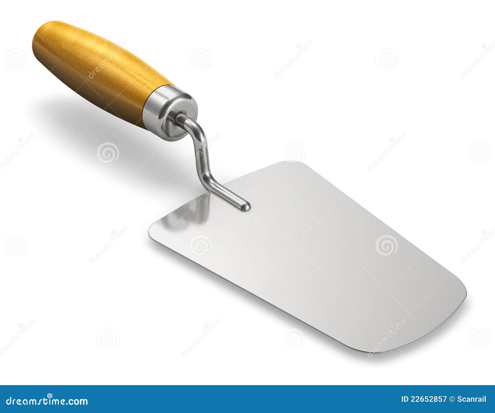 Construction trowel stock illustration. Illustration of concept 22652857
