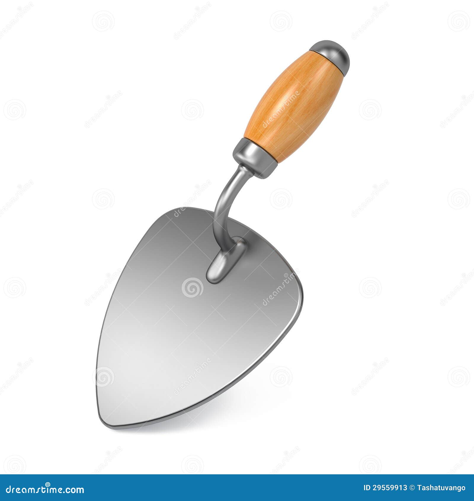 Construction Trowel. stock illustration. Illustration of detail 29559913