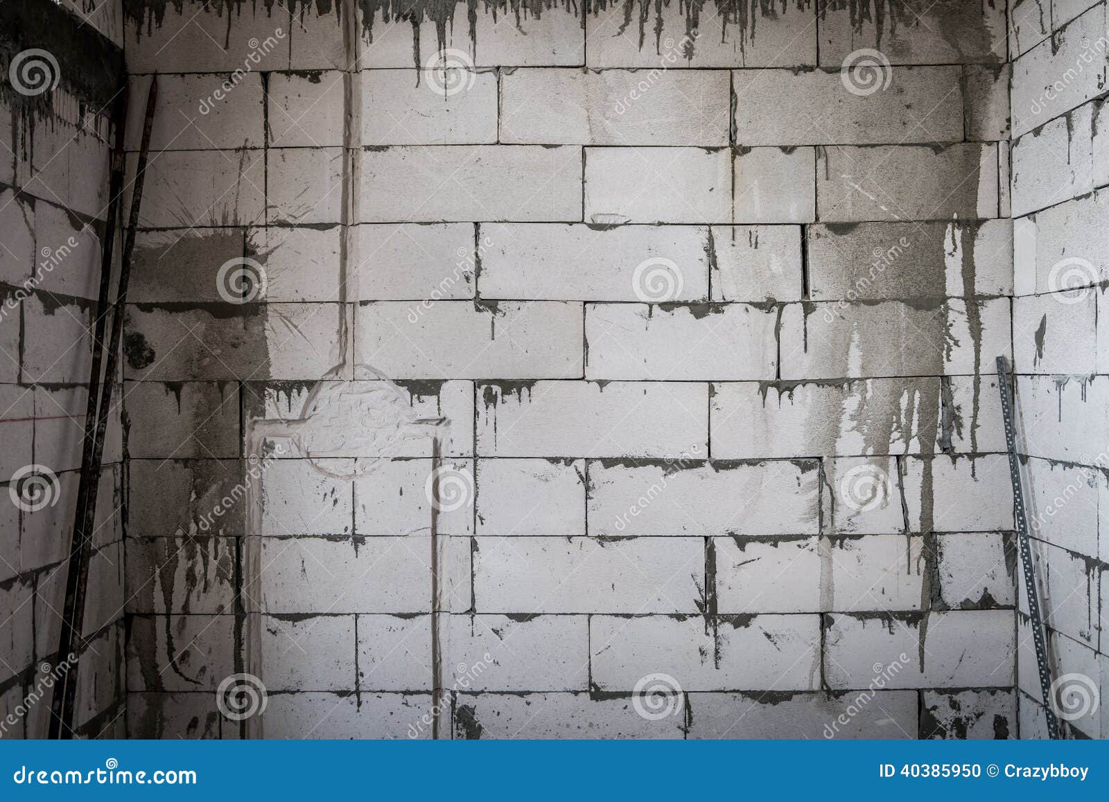 Construction wall texture stock photo. Image of architect 40385950