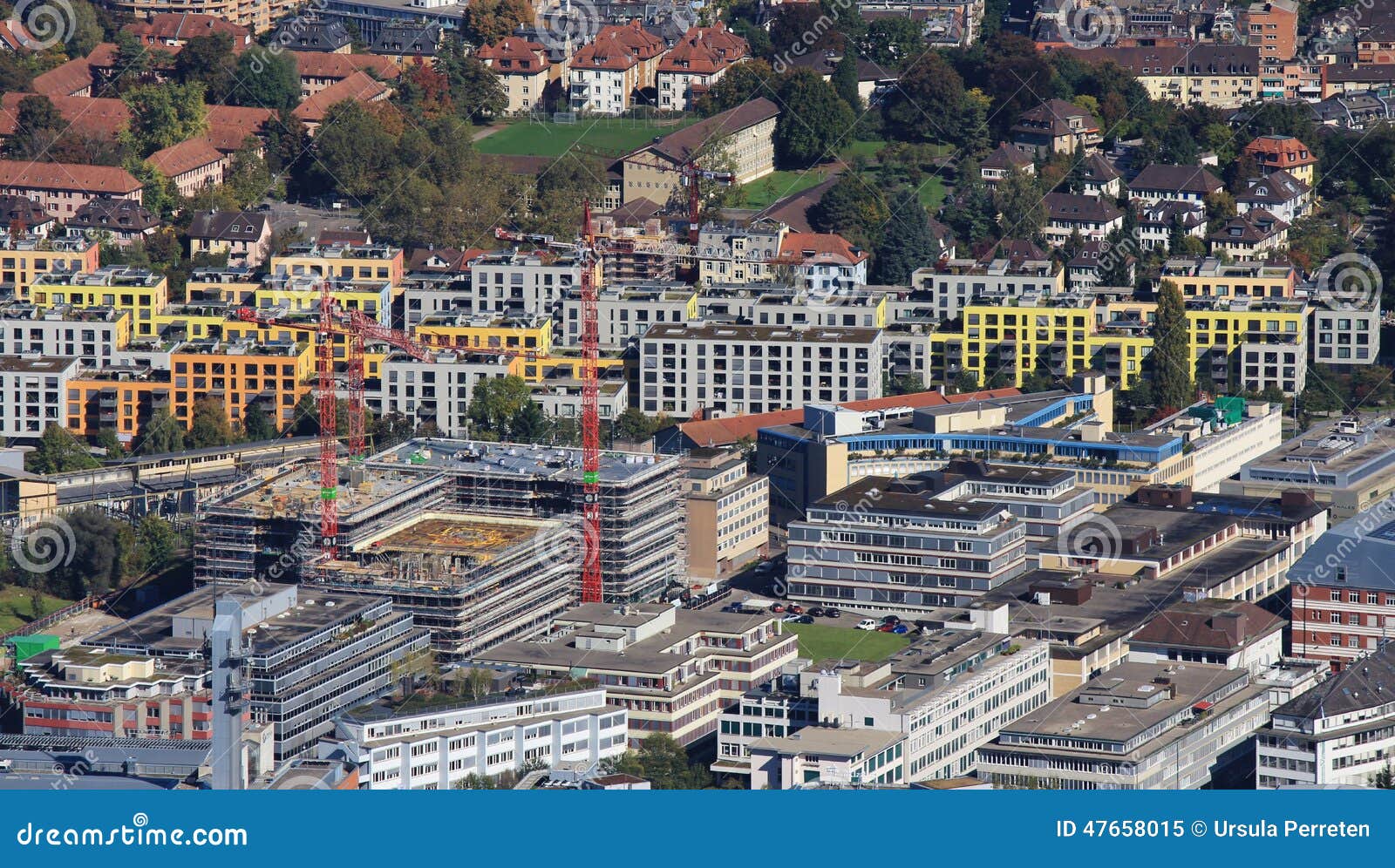 Construction Work in Zurich Stock Image Image of switzerland, travel