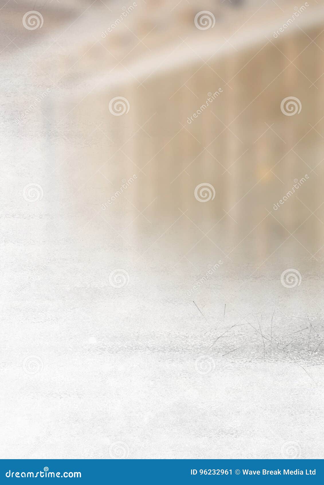 Construction Worker with Eye Protection Goggles in Front of