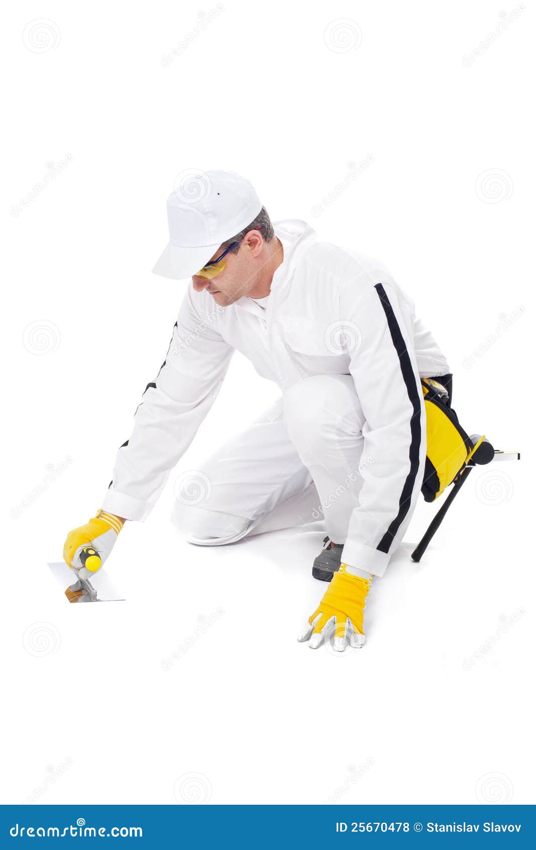 Hand Troweled White Stucco Wall In South America RoyaltyFree Stock