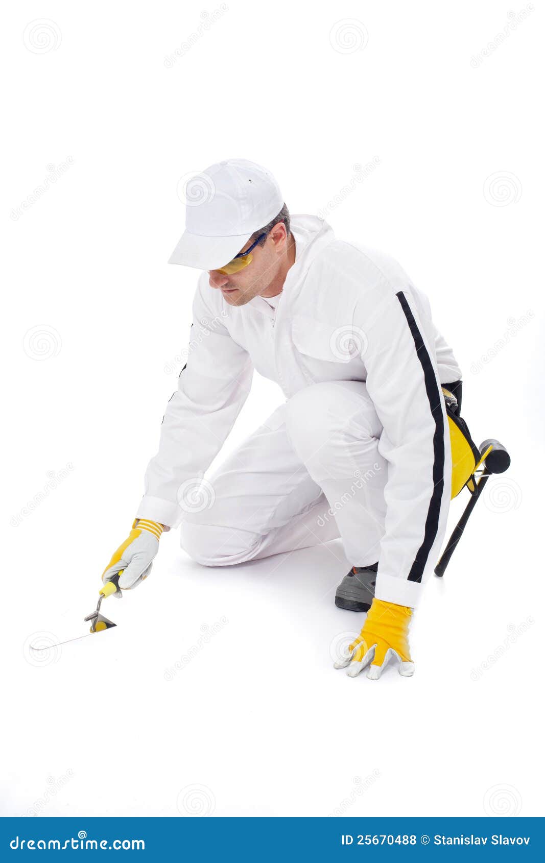 Hand Troweled White Stucco Wall In South America RoyaltyFree Stock