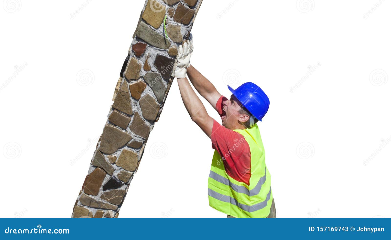 Como fazer a base do muro de pedra. CASAL MAIS GUERREIRO DA