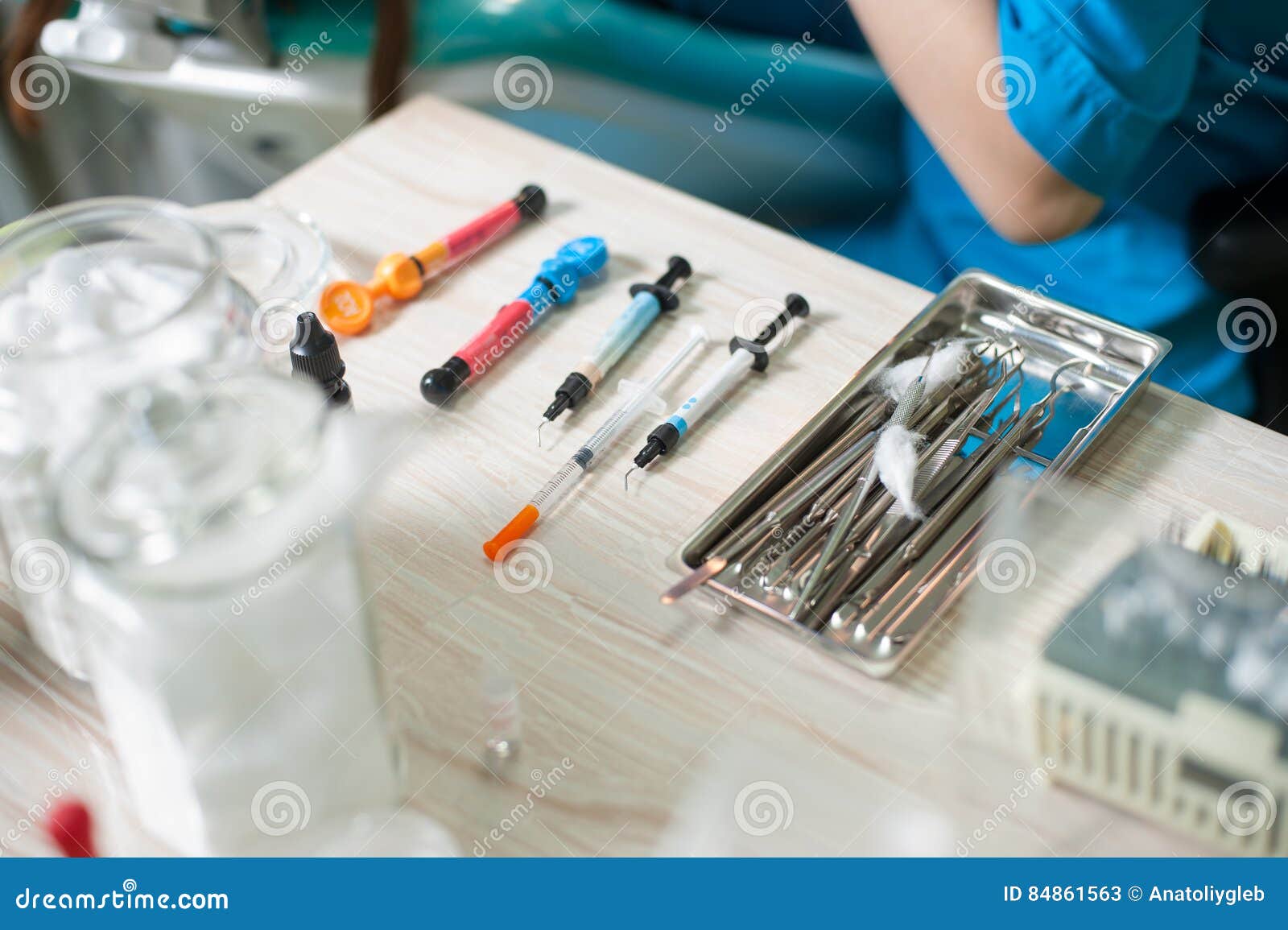 consumables dental materials and dental instruments