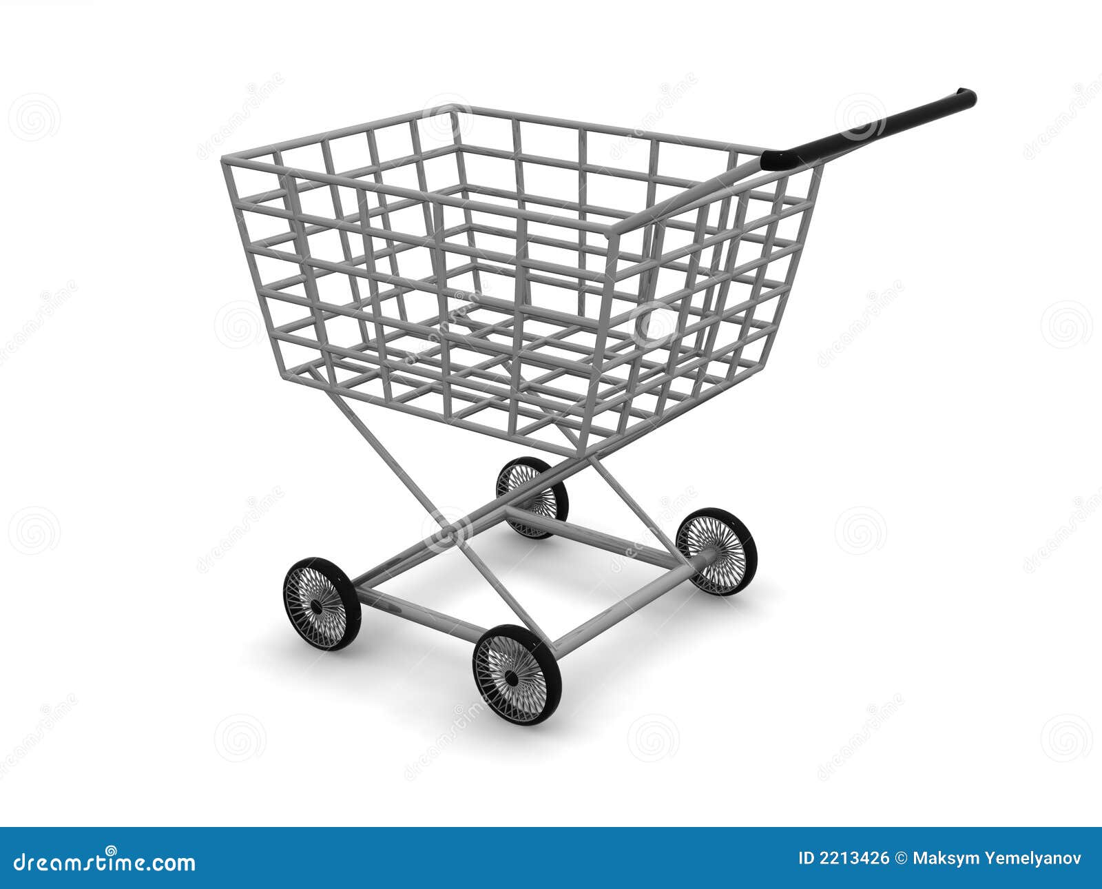 Consumer basket. stock illustration. Illustration of checkout 2213426