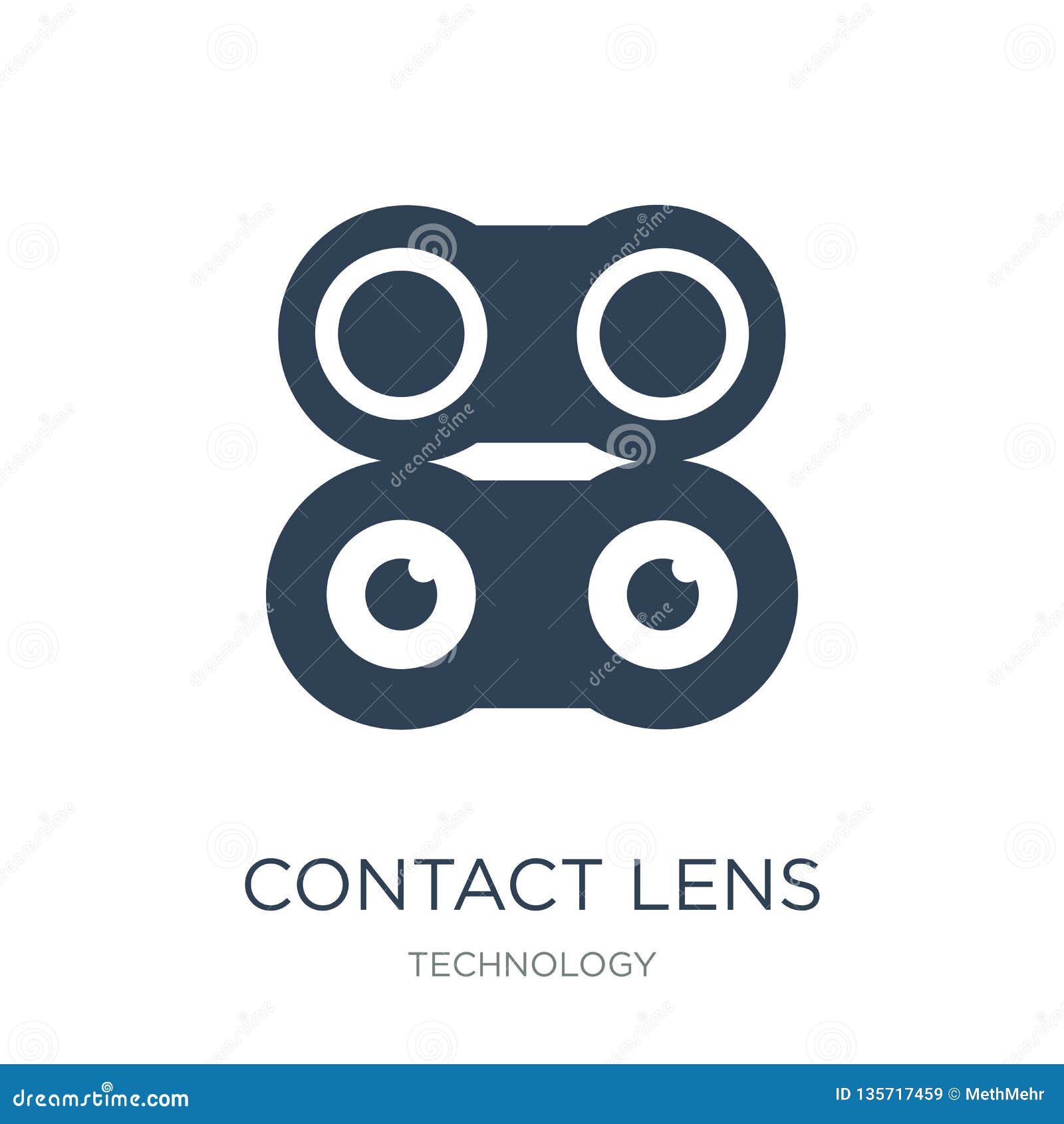 contact lens flat icons contact lens flat icons