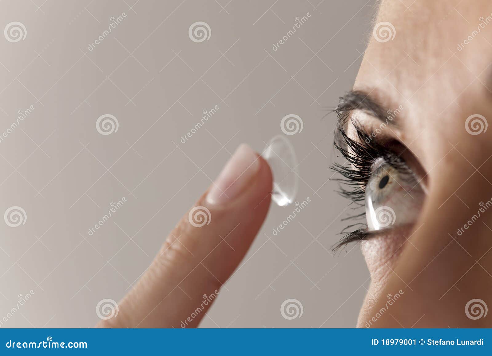 Contact Lenses stock image. Image of eyelash, color, female 18979001