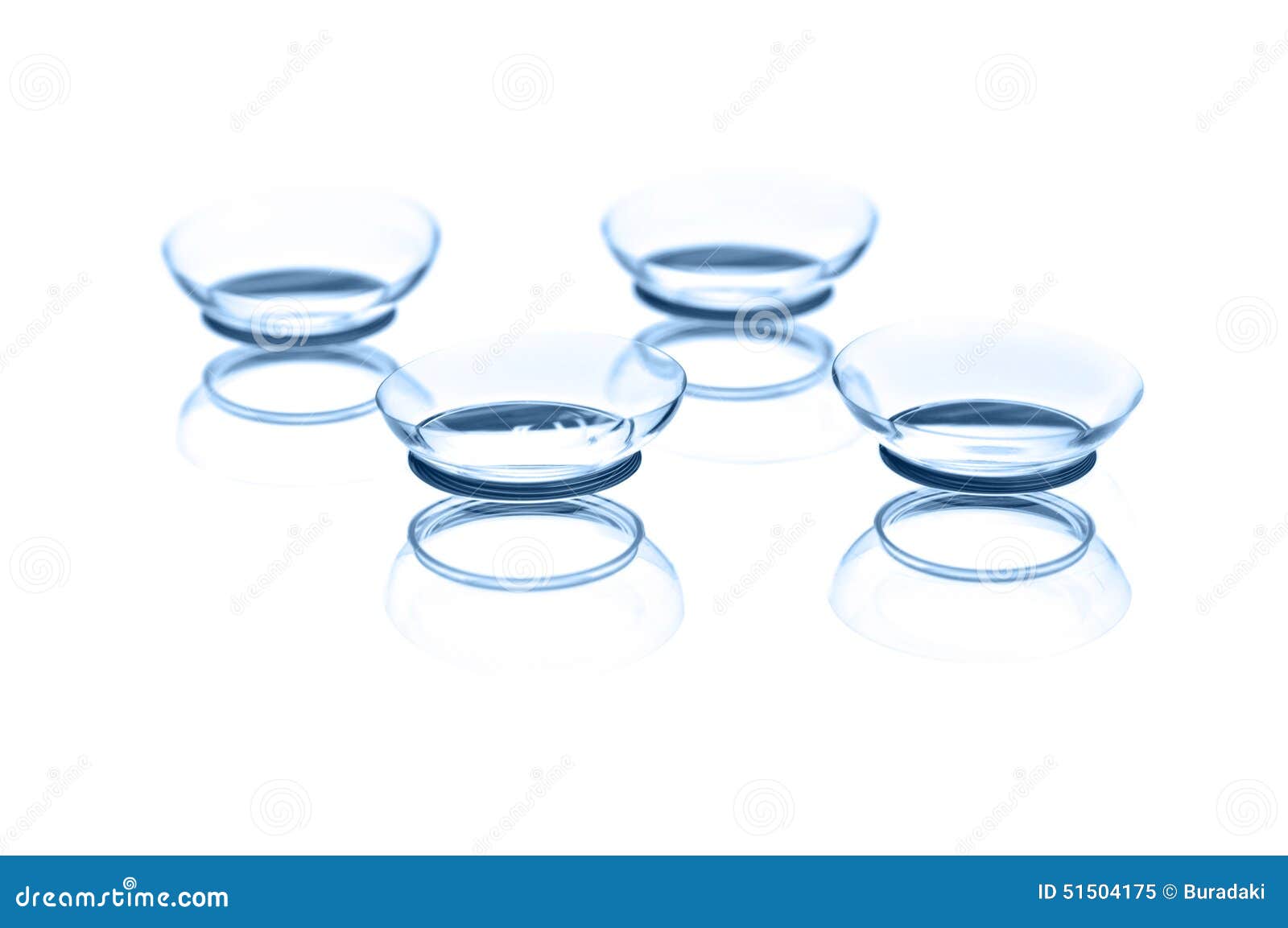 Contact lenses stock image. Image of medical, isolated 51504175
