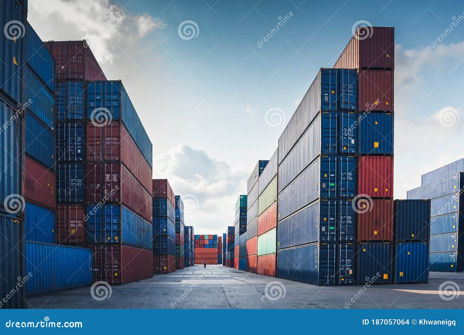 Container Cargo Port Ship Yard Storage Handling of Logistic