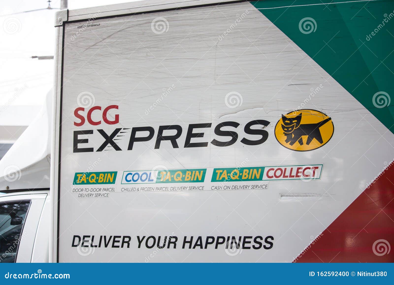 Download Container Truck Of SCG Logistics Transportation Company ...