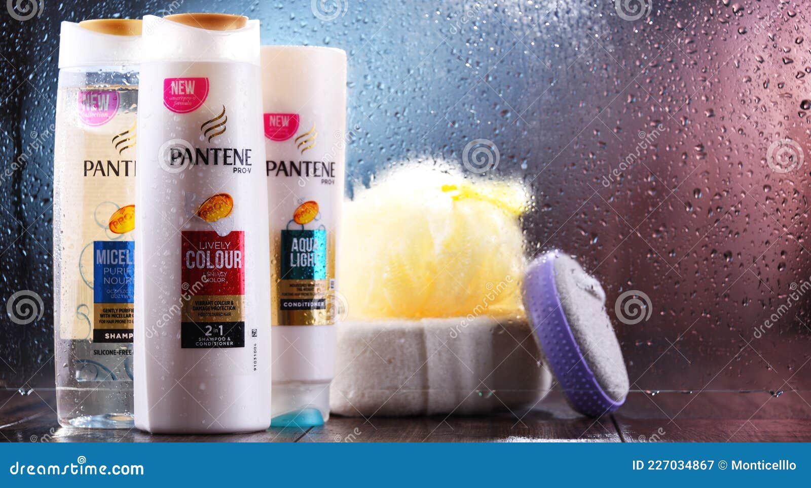 Containers of Pantene Products Editorial Photography - Image of