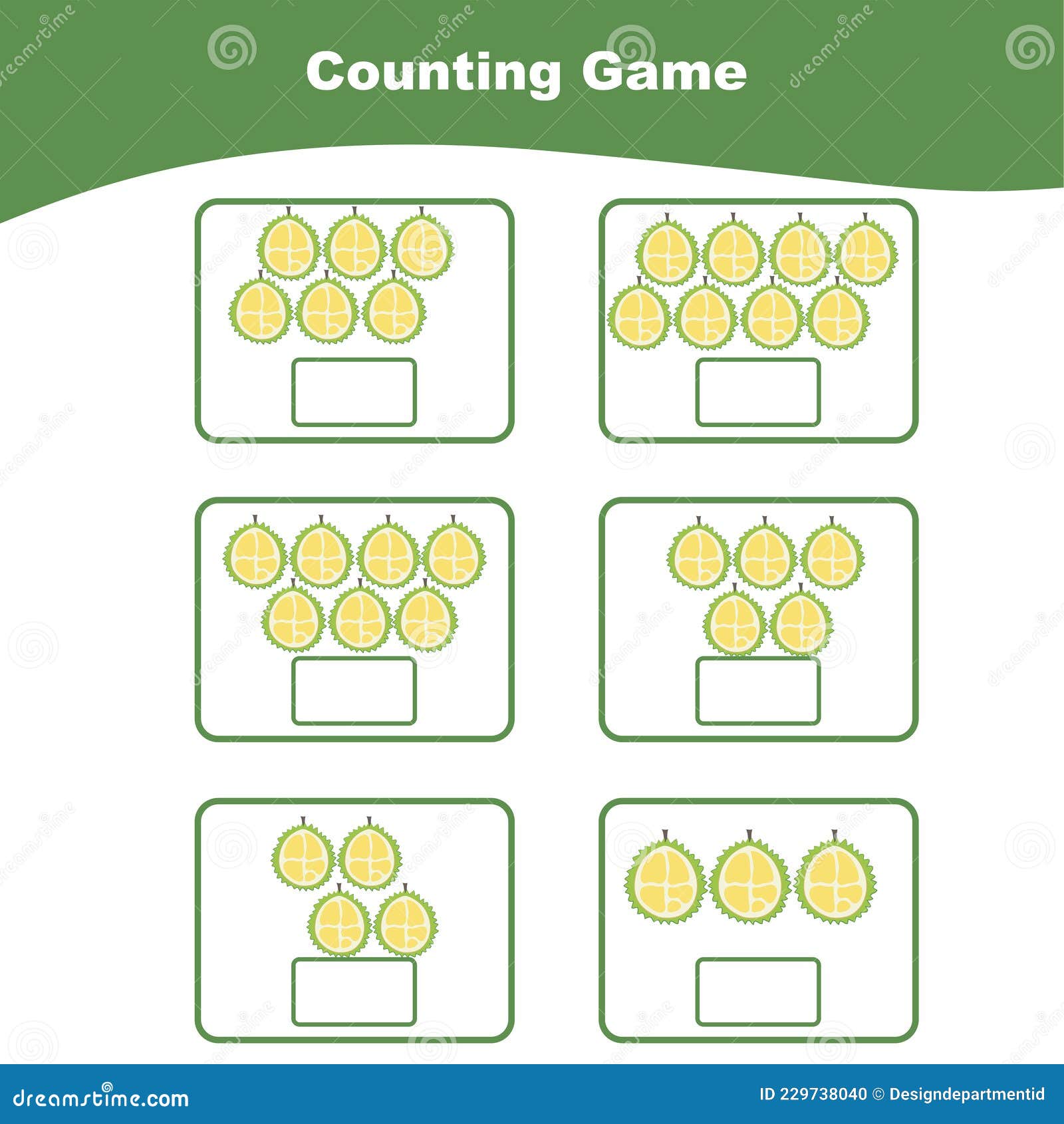 planilha para crianças da escola. jogo de matemática com frutas