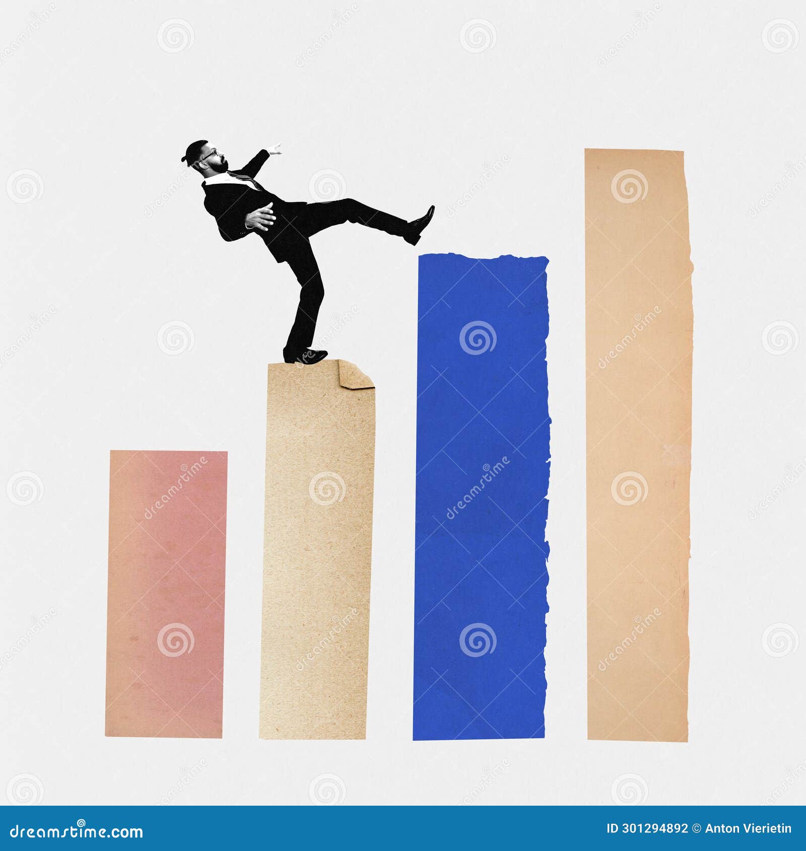 239 Balancing Ladder Man Stock Photos - Free & Royalty-Free Stock