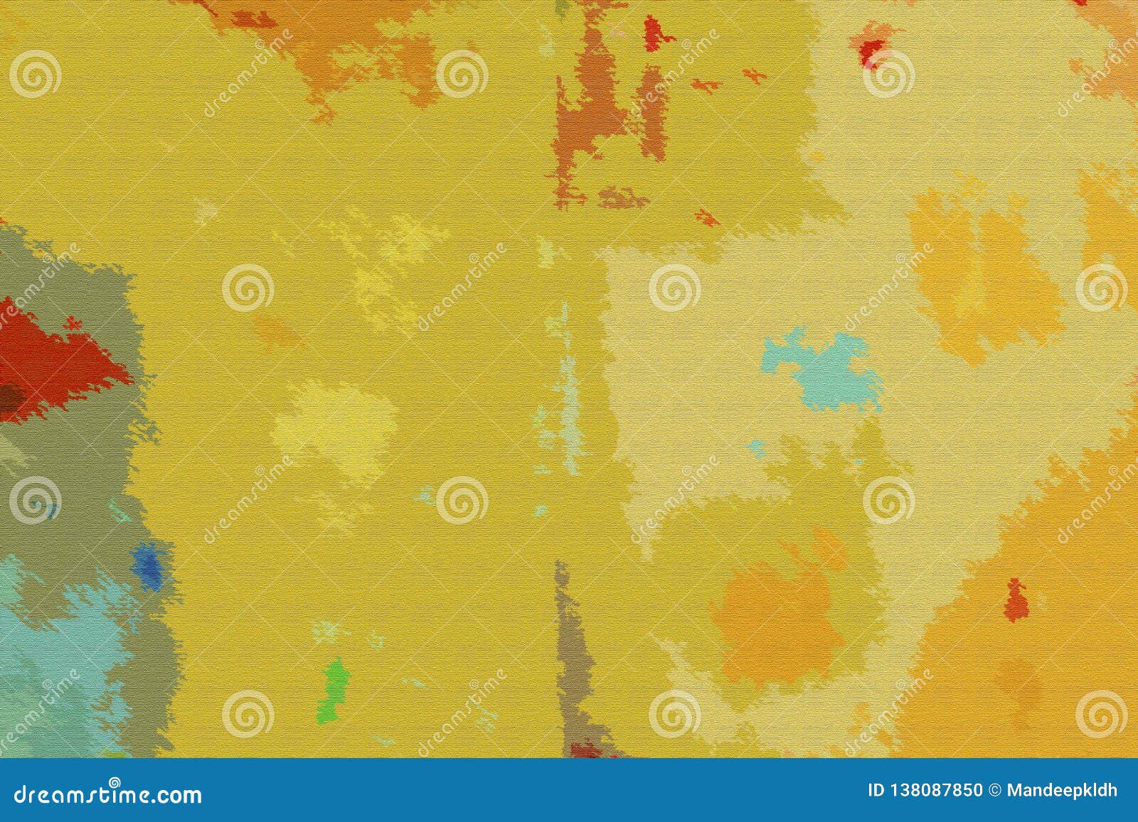 Contemporary Art Vintage Paint Strokes Background Abstract