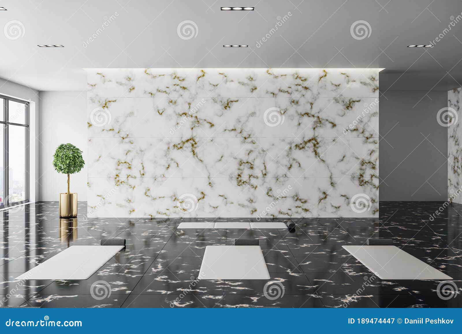 Contemporary Marble Yoga Studio Interior Stock Illustration - Illustration of plant, athletic: 189474447 Contemporary Marble Yoga Studio Interior Stock Illustration - Illustration of plant, athletic: 189474447