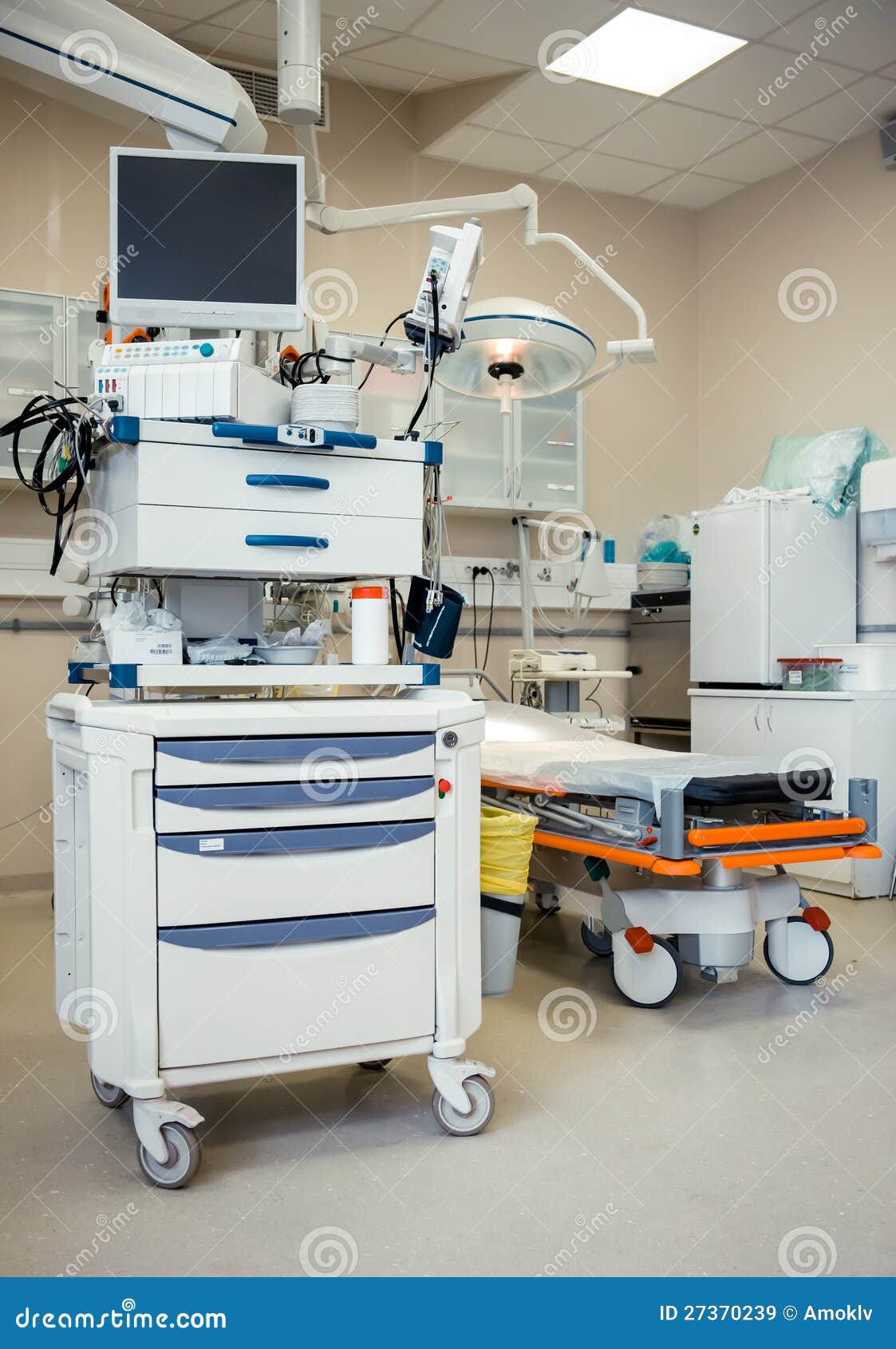 Contemporary Operating Room Stock Image Image of illuminated