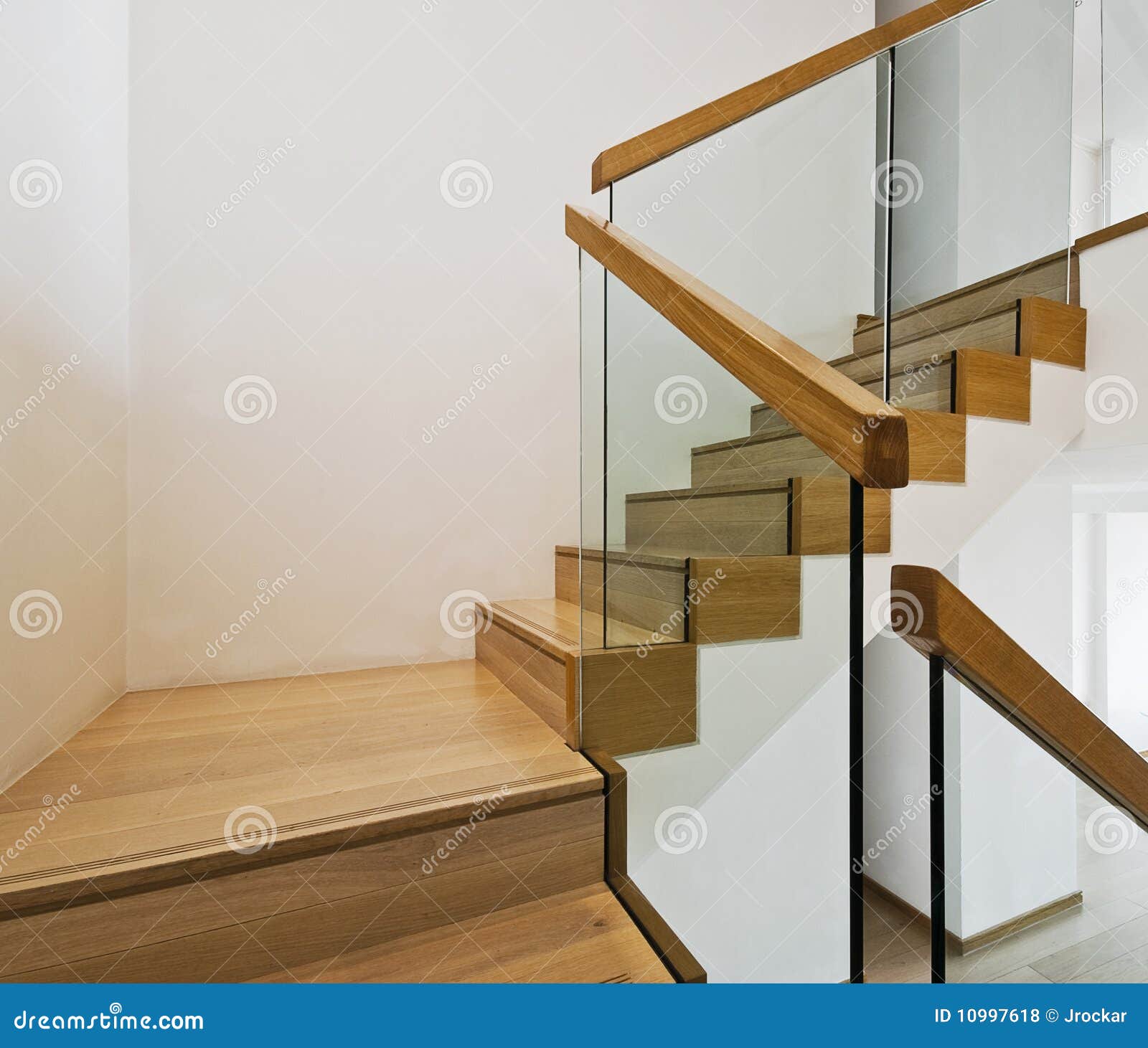 contemporary stair case